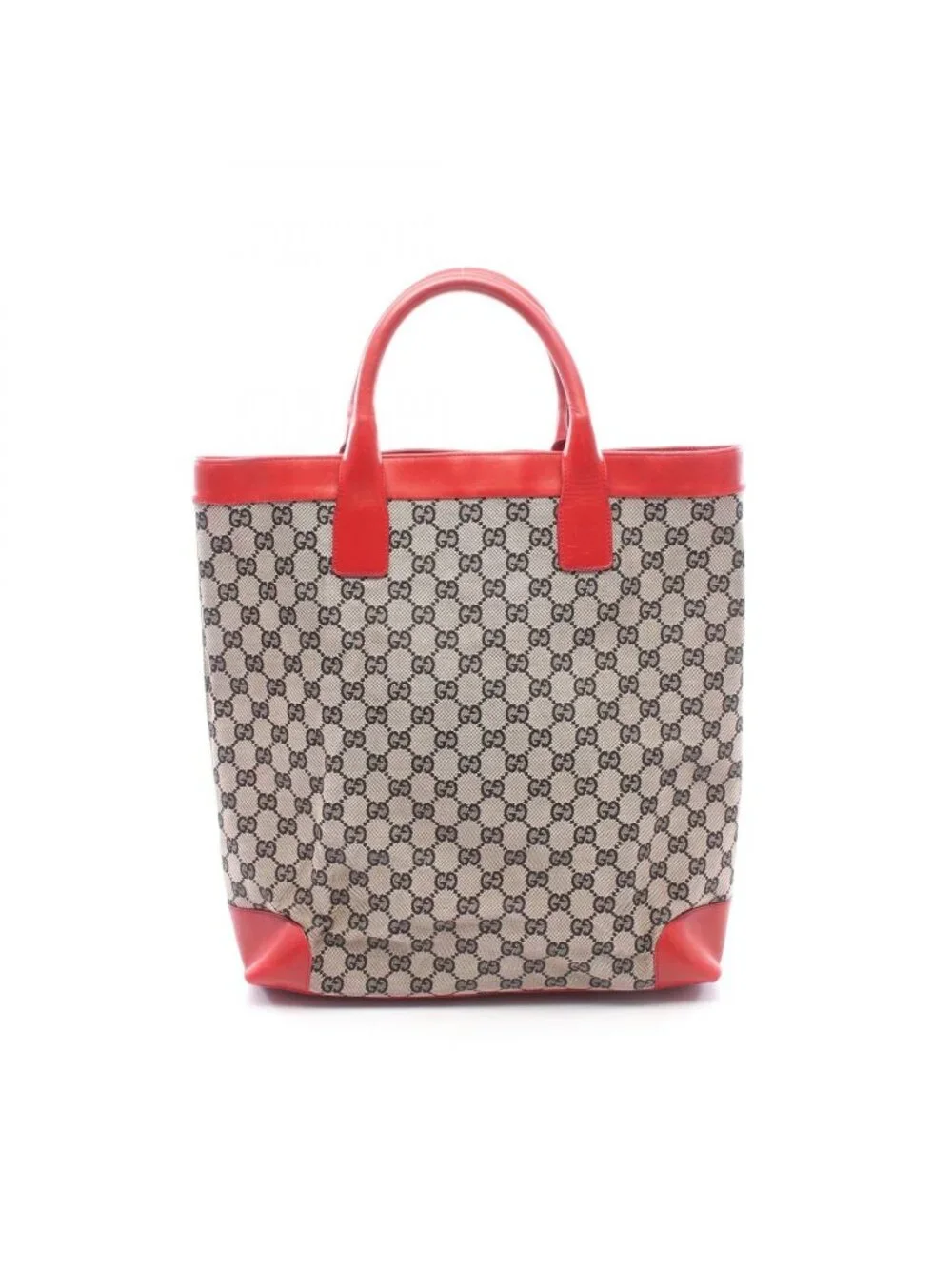 Gucci Tote Bag GG Canvas 002 Hand